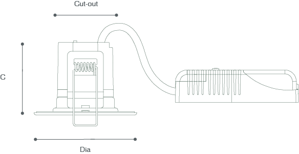 FRD MINI CC Line Drawing