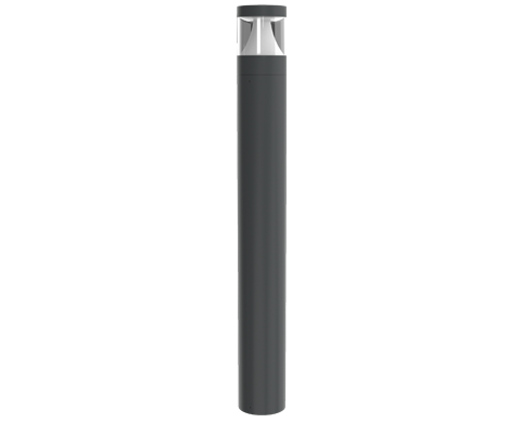x1 bollard cone grey large