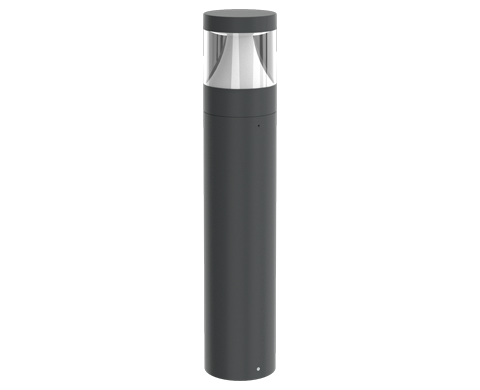 x1 bollard cone grey small