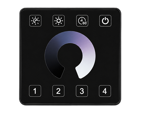 xcite controller single colour black