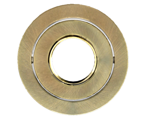 xcite x1antiquebrass tilt bezel