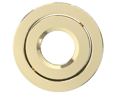 xcite x1polishedbrass tilt bezel