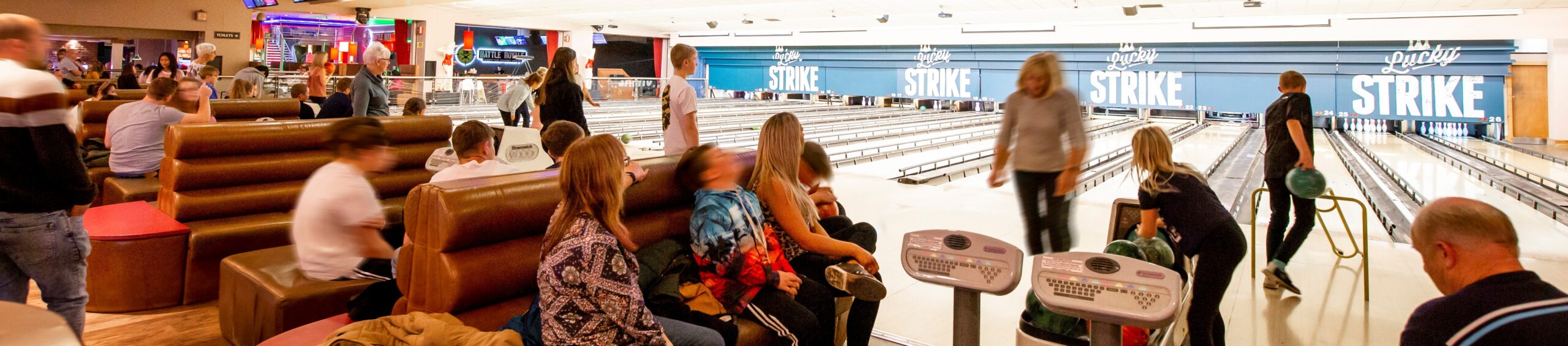 codonas park header Bowling alley LED lighting