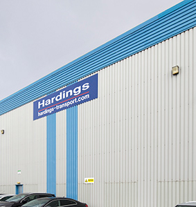 hardings transport exterior building image